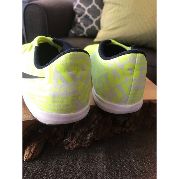 Mens Nike Venom Academy TF Football Boots/shoes Neon Yellow Sneakers Size 6 - Picture 7 of 11